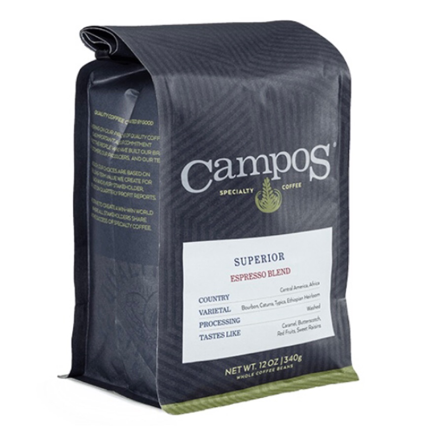 News We now offer Campos Coffee in several Nearlist